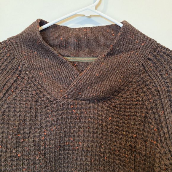 Military Cockpit USA Sweater Civilian Pilot Training V Neck Pullover Mens Large - Picture 2 of 10